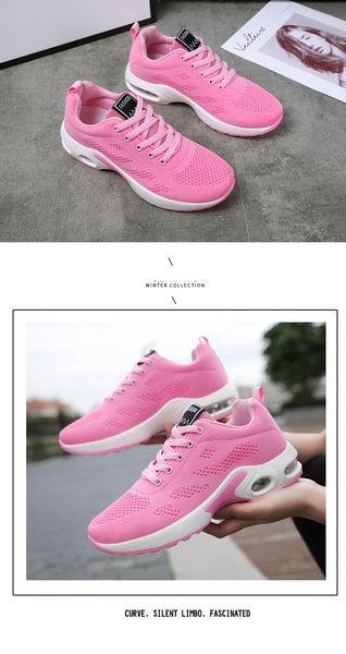 

women's shoes autumn 2021 new breathable soft-soled running shoes korean casual air cushion sports shoe women pm119
