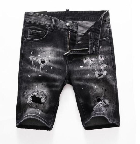 

mens badge rips stretch black men jeans fashion slim fit washed motocycle denim pants panelled hip hop trousers jeans#014, Blue