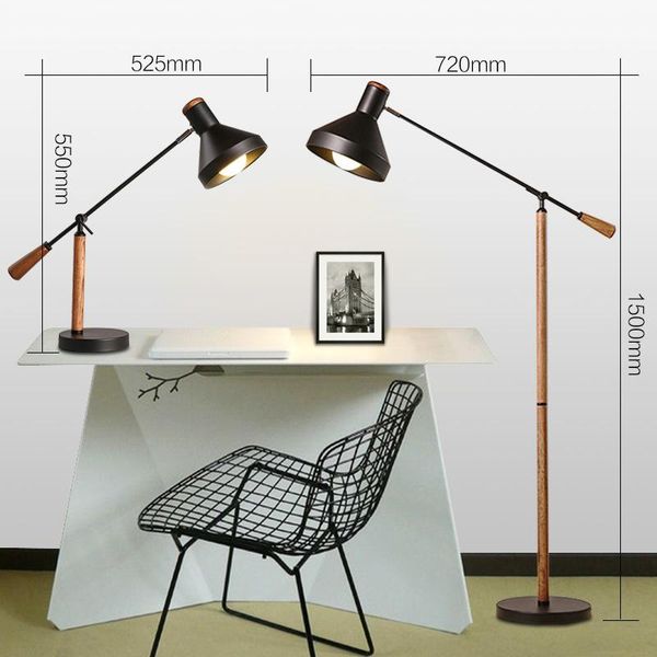 

the nordic black/white e27 floor living room couch lamp minimalist bedroom bedside study creative vertical logs led lamps