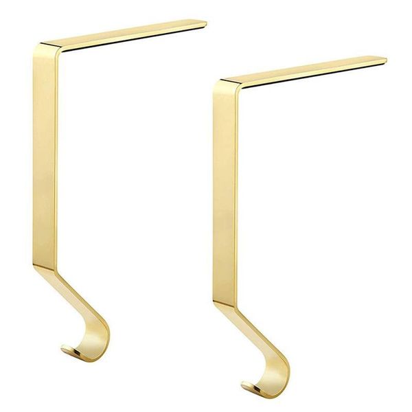 

hangers & racks christmas fireplace metal hanging hook safety hang grip socking holder hanger clip for party decoration