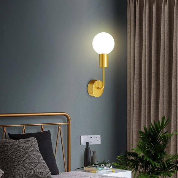 

wall lamp bedroom bedside living room tv background creative personality aisle corridor atmosphere lamps