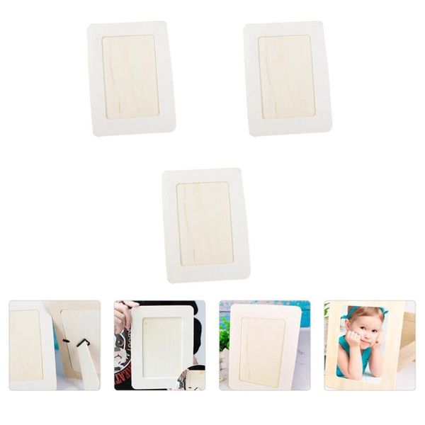 

frames 3pcs creative diy pic frame child painting po tabletop