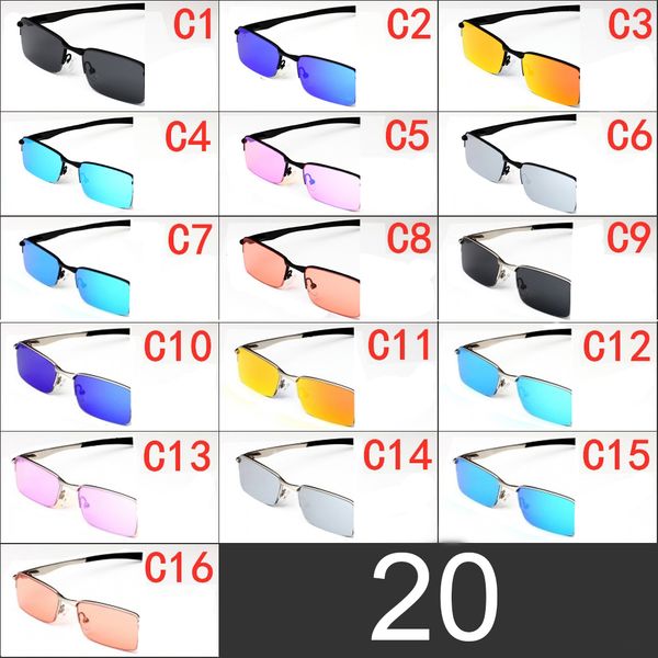 

metal mens sunglasses women sun glasses in usa dazzle color square mirrored red pink blue lenses designer sunshade driving bicycle goggles w, White;black