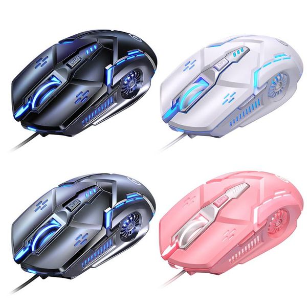 

mice g5 usb wired gaming mouse 6 button 3500 dpi ergonomic rgb light mechanical gamer for pc computer laptop