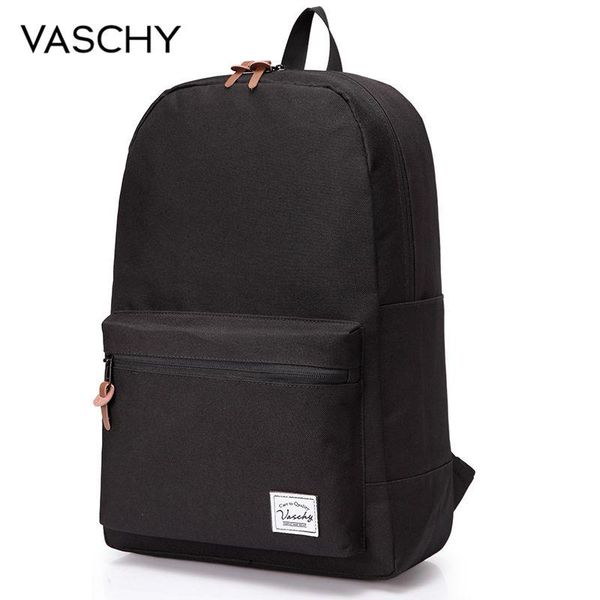 

backpack vaschy men travel fashion casual teens school bags zipper double shoulder satchel back pack drop ship