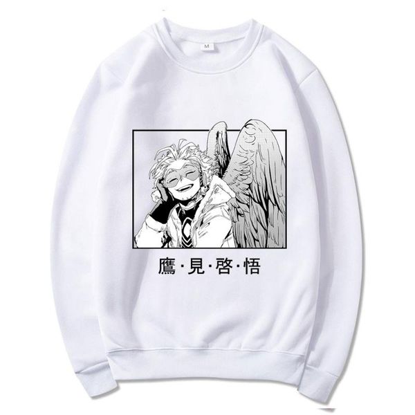 

men's hoodies & sweatshirts spring style anime my hero academia mha merch casual harajuku clothing mens dabi clothes manga tracksuit ma, Black