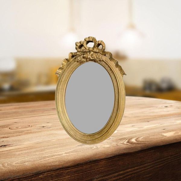 

frames vintage oval resin golden picture frame po holder crafts decor
