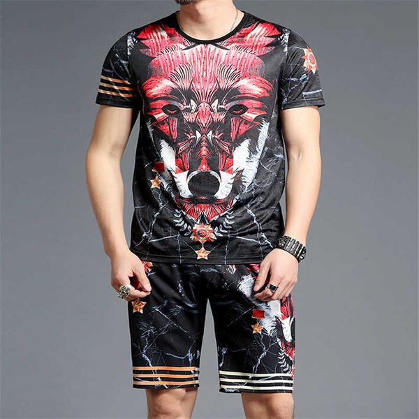

men's tracksuits summer short coat men's suit ensemble design k9wk, Gray