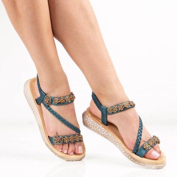 

guja-green women 's sandals, Black