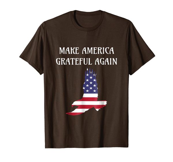 

make america grateful again t-shirt, White;black