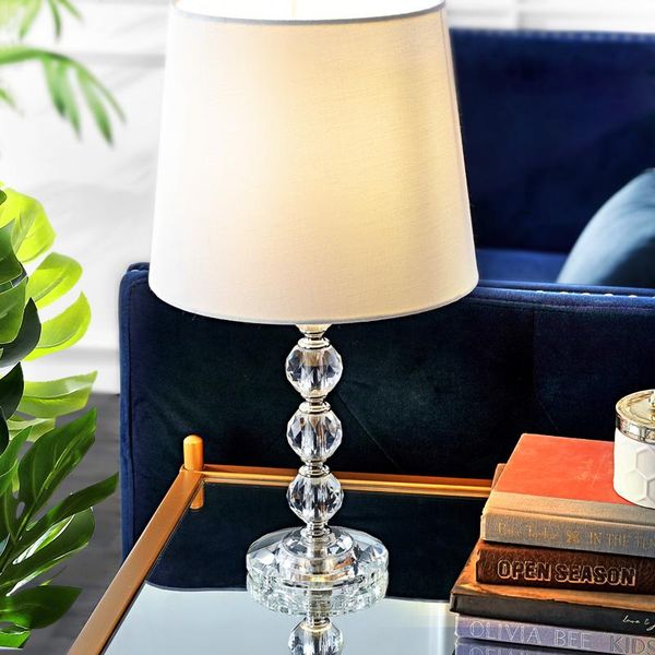 

table lamps lamp bedroom bedside simple modern warm crystal decorative household