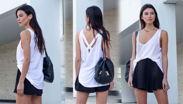 

2010 women's v-neck cotton woolen pre washed loose long waistcoat, Black;white