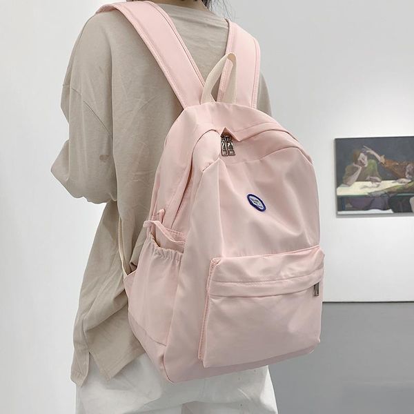 

female tide student backpack women junior high school backpacks for teens girl college schoolbag korean japanese ladies