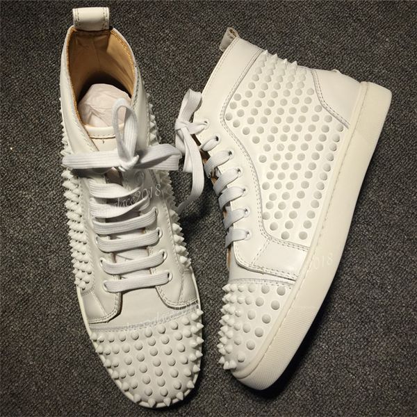 

casual shoes leather spikes sneakers platform classic sports sbhfchgdcf low trainers mens womens chaussures dress shoe scarpes sports tennis, Black