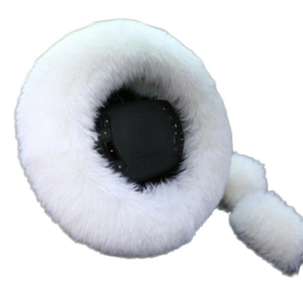 

steering wheel covers general auto three-piece set gear handle cover handbrake australian wool