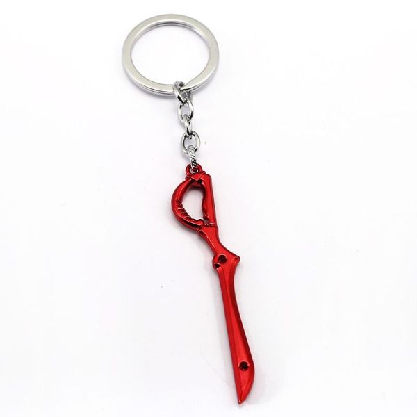 

keychains 2021 anime kill la keychain key ring holder bag charm chain for car fashion jewelry, Silver