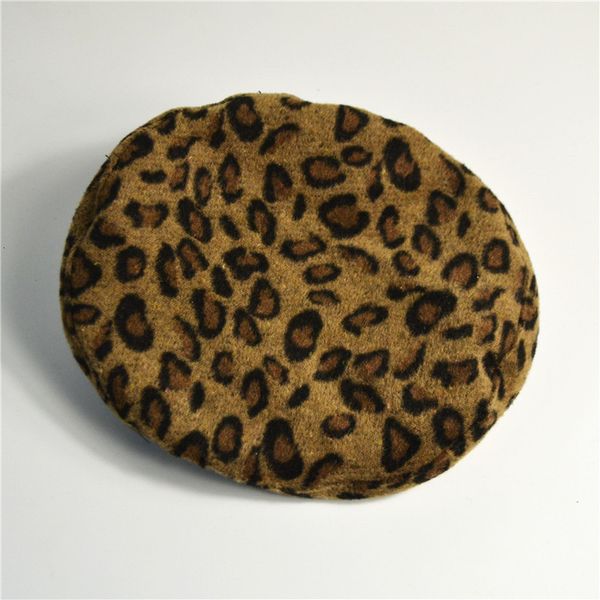 

south same leopard beret for children, Blue;gray