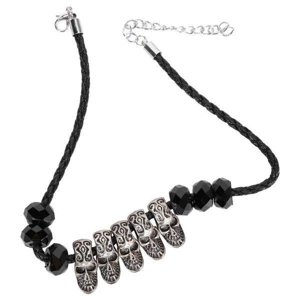 

charms 1 pc retro ghost necklace girl neck jewelry pendant, Bronze;silver