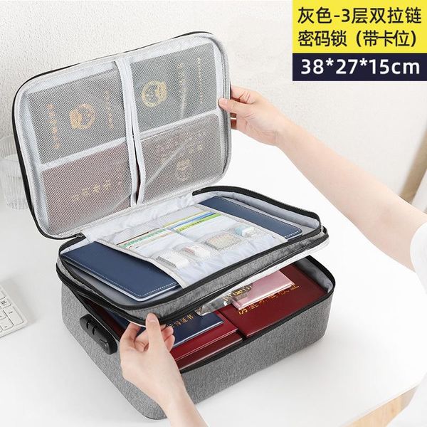 

storage bags document bag, household data card passport organizer bag