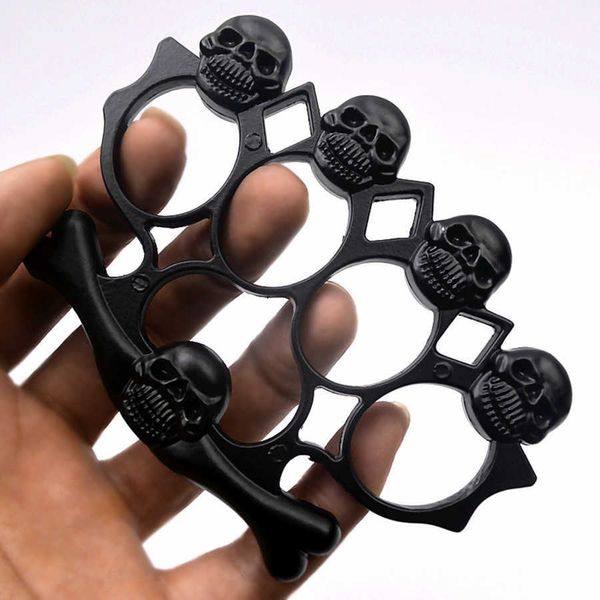 

alloy glass fiber finger tiger four self defense designer fist buckle iron hand brace equipment wfop, Silver