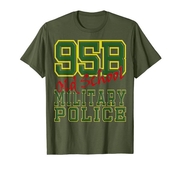 

95B Old School Military Police T Shirt, Mainly pictures