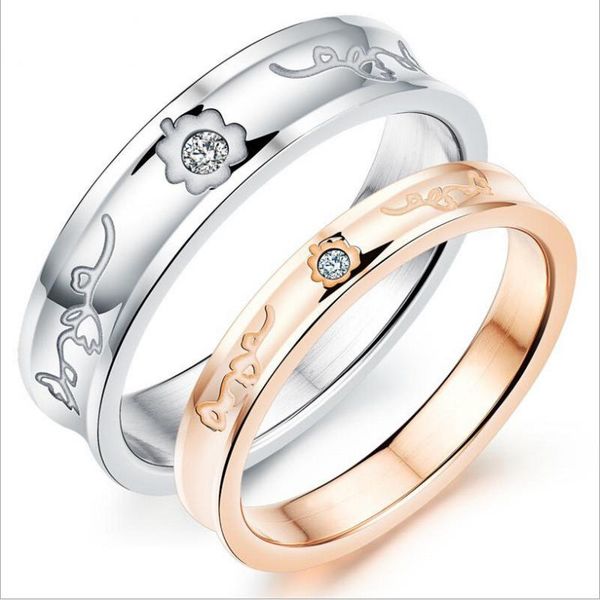 

wedding rings fashion simple lovers ring, Slivery;golden