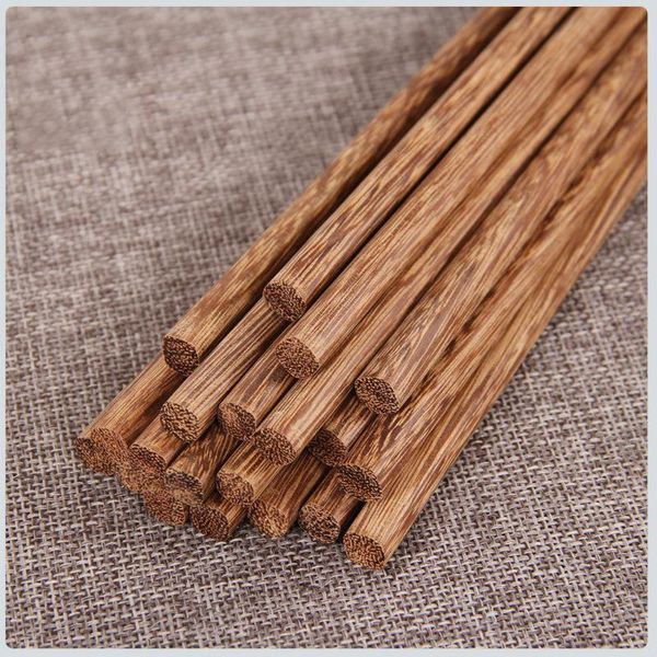

chopsticks zollor 5 pairs chinese natural wooden no lacquer wax healthy sushi rice family school el tableware