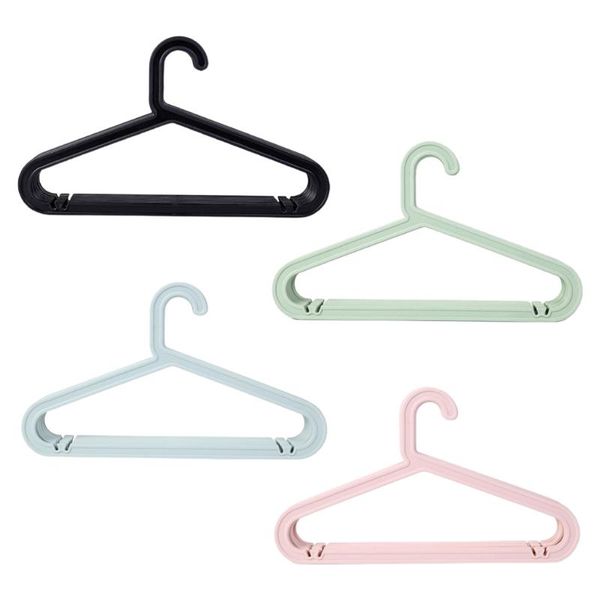 

hangers & racks 10pcs nordic style household plastic clothes strong heavy duty traceless nonslip drying rack storage holder