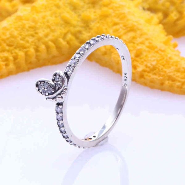 

selling pandora2022 ins new sterling silver ring pan family enchanted butterfly 925 silver smart creative jewelry ring female sent to girlfr