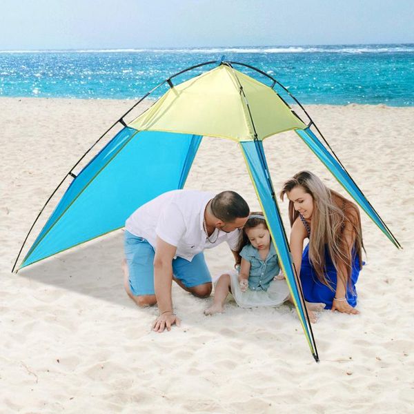 

tents and shelters portable beach tent outdoor travel uv protection sun shade shelter sunscreen for park camping hiking fishing