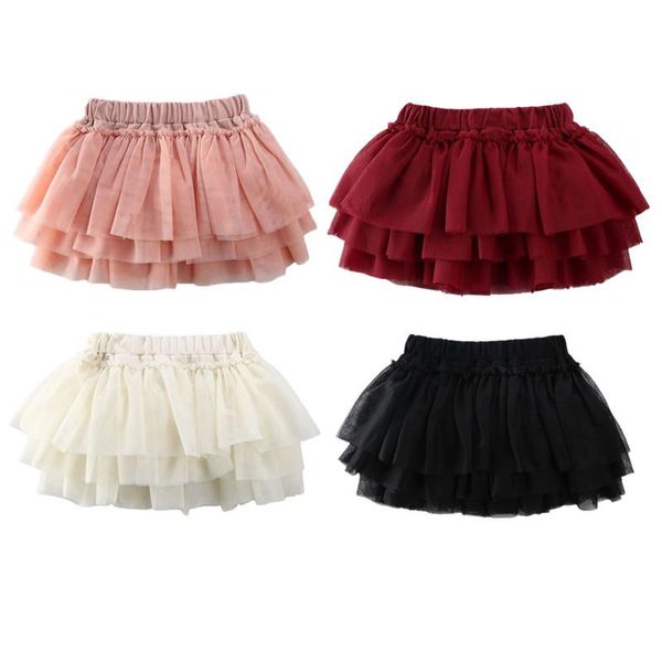 

summer 1-5years kid baby girls lace tutu skirt mini ball gown skirts, Blue