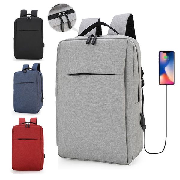 

backpack computer business anti theft 2021 men's lapwith charging canvas waterproof boys school travel bag for teenager