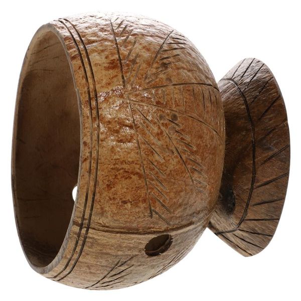 

kitchen storage & organization 1pc coconut bowl simple food serving gadgets household tableware