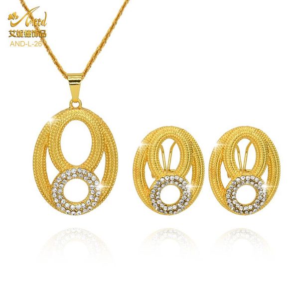 

earrings & necklace necklaces ets women jewelery pendant fine vintage jewelry set copper bridesmaid wedding ring 24k white gold moroccan isl, Silver
