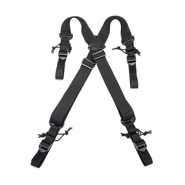 

outdoor gadgets professional multifunctional shoulder strap x shape anti-slip adjustable tactical rope lanyard for sports bag