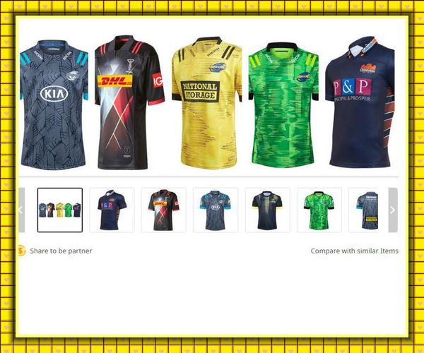 

sportswear hurricane olive 2021 rugby league team clown edinburgh thailand home and away game uniform s-3xl, Black