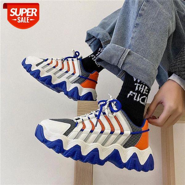 

ins thick-soled old shoes men's hong kong style boys trendy korean sports casual men #9t4s