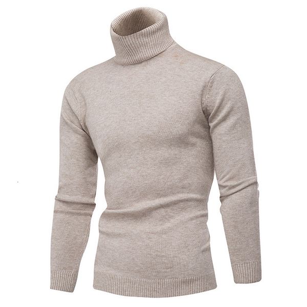 

men's sweaters winter thick warm 100% cashmere sweater turtleneck brand s slim fit pullover knitwear double collar m23s, White;black