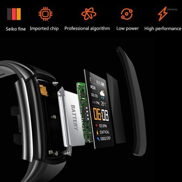 

smart wristbands c5 fitness watch heart rate monitor tracker ip67 waterproof pedometer for runner unniversal 96ba1