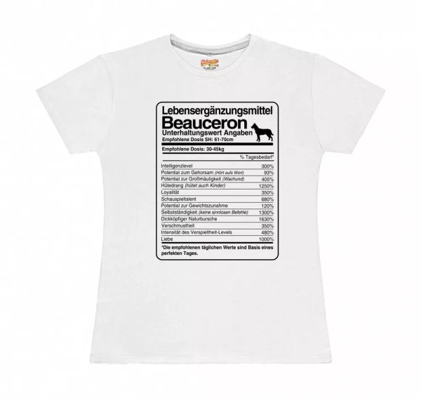 

t-shirt womens dose beauceron life supplements by siviwonder, White;black
