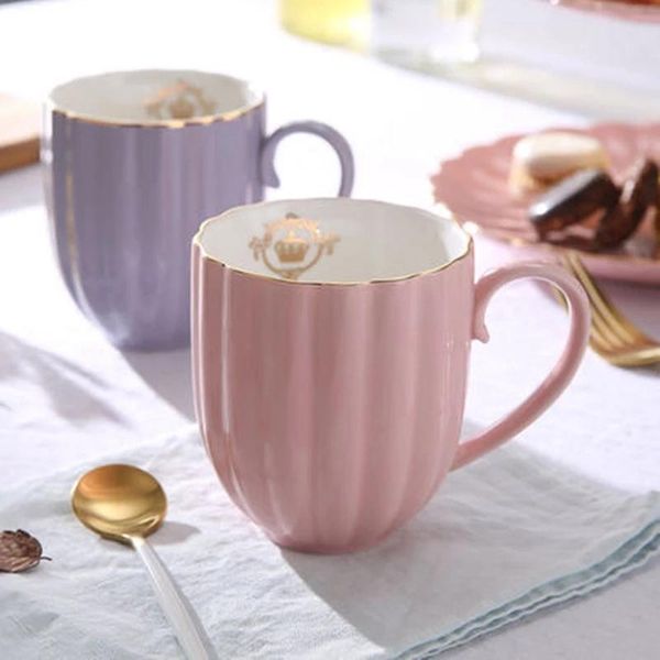 

mugs european style creative phnom penh coffee milk cup cute pumpkin ceramic couple cups and royal porcelain mug