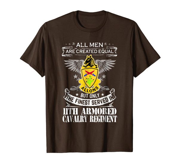 

The Finest Served In 11th Armored Cavalry Regiment T-Shirt, Mainly pictures