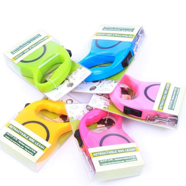 

dog collars & leashes automatic retractable tractor with vip teddy chain walking rope cat