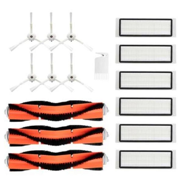 

suitable for roborock s50 s55 s6 robot vacuum cleaner parts accessories main brush side filter cleaners