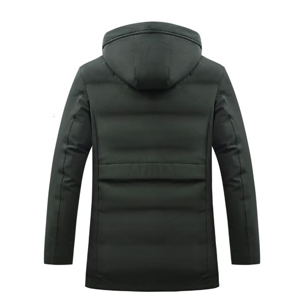 

Men's Down & Parkas High Quality Winter Jacket Thick Snow Coat White Duck M-2XL1401 2MBS, Black