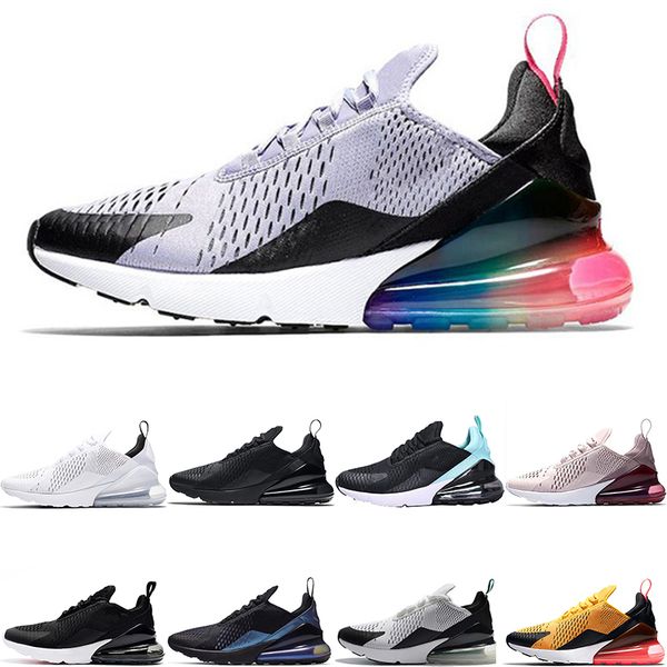 

classic original 270 running shoes men women tiger teal triple black white barely rose be true regency purple outdoor sports trainers sneake, White;red