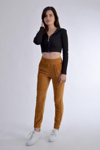

women's leggings camel corduroy tights velvette, Black