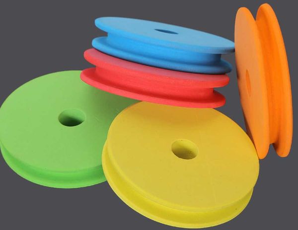 

fishing supplies wholesale custom foam main line spindle color spools multi-specification winding coil tackle braid