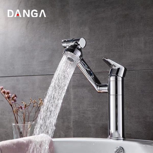 

basin faucets 3 in 1 brass bathroom faucet 360 degree rotating universal sink water tap multifunctional and cold mixer