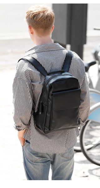 

backpack fashion men's bag simple korean business trend student schoolbag travel